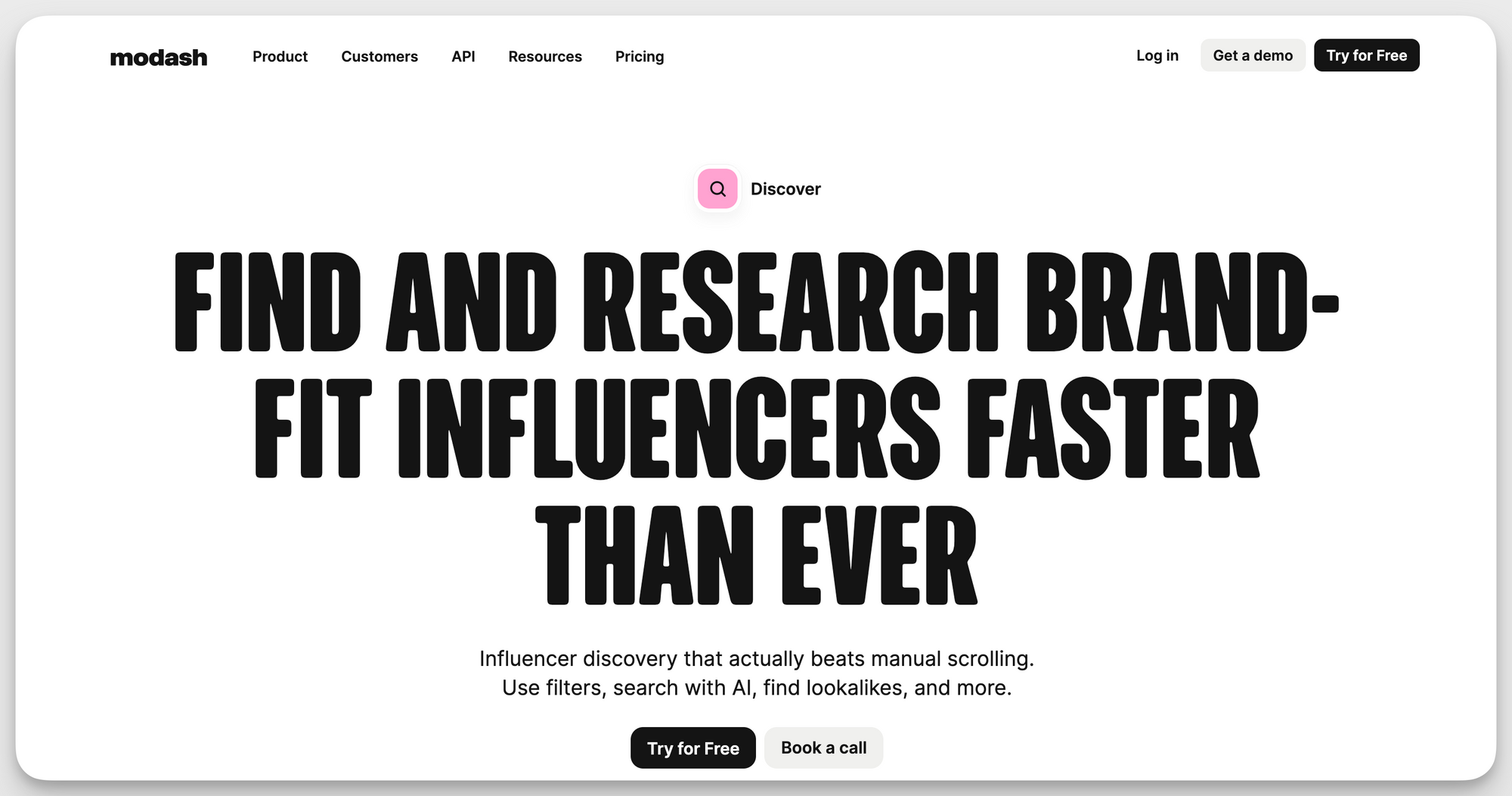 modash influencer tool