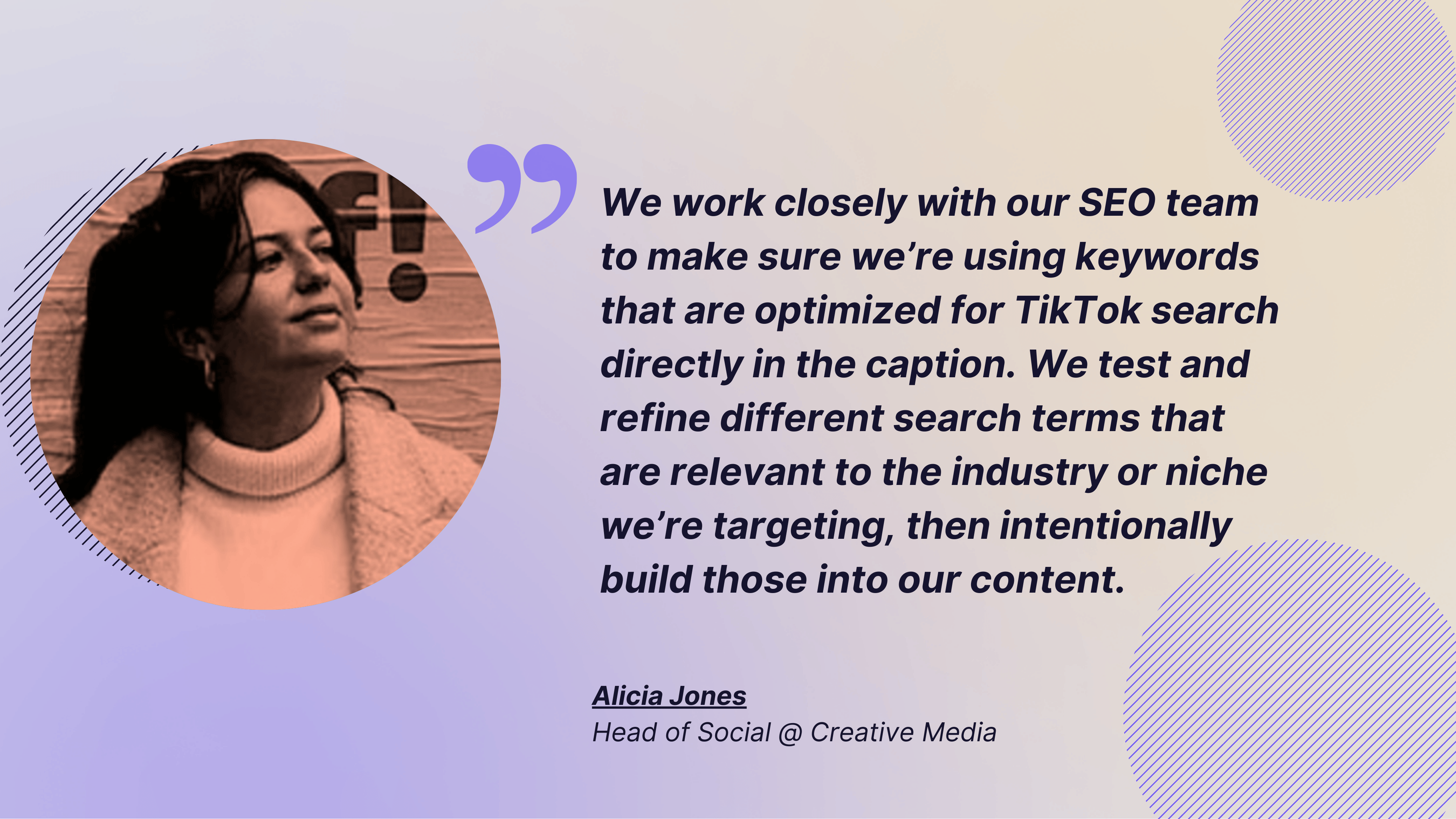 quote about tiktok seo