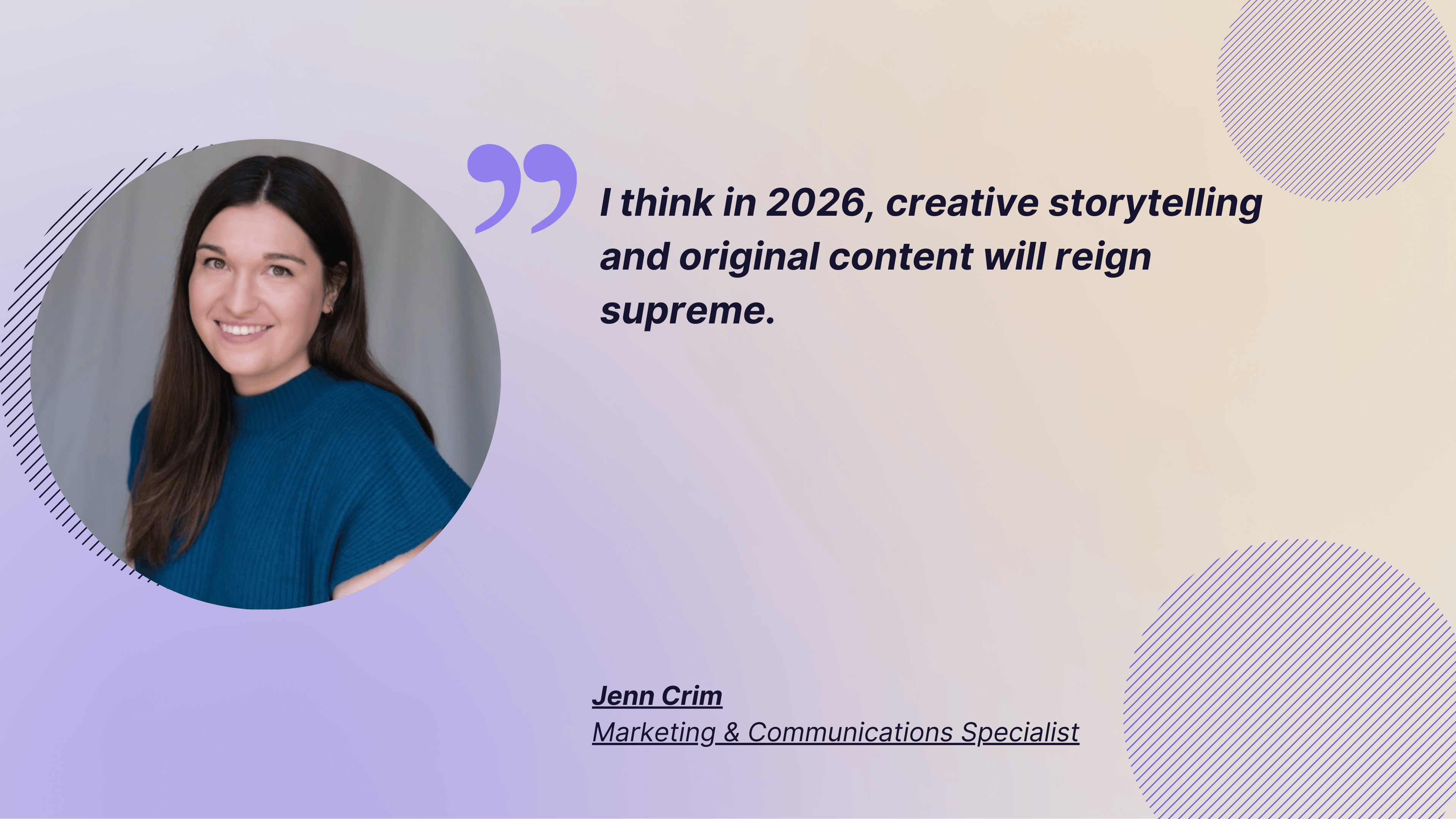 social media trends quote from jenn crim