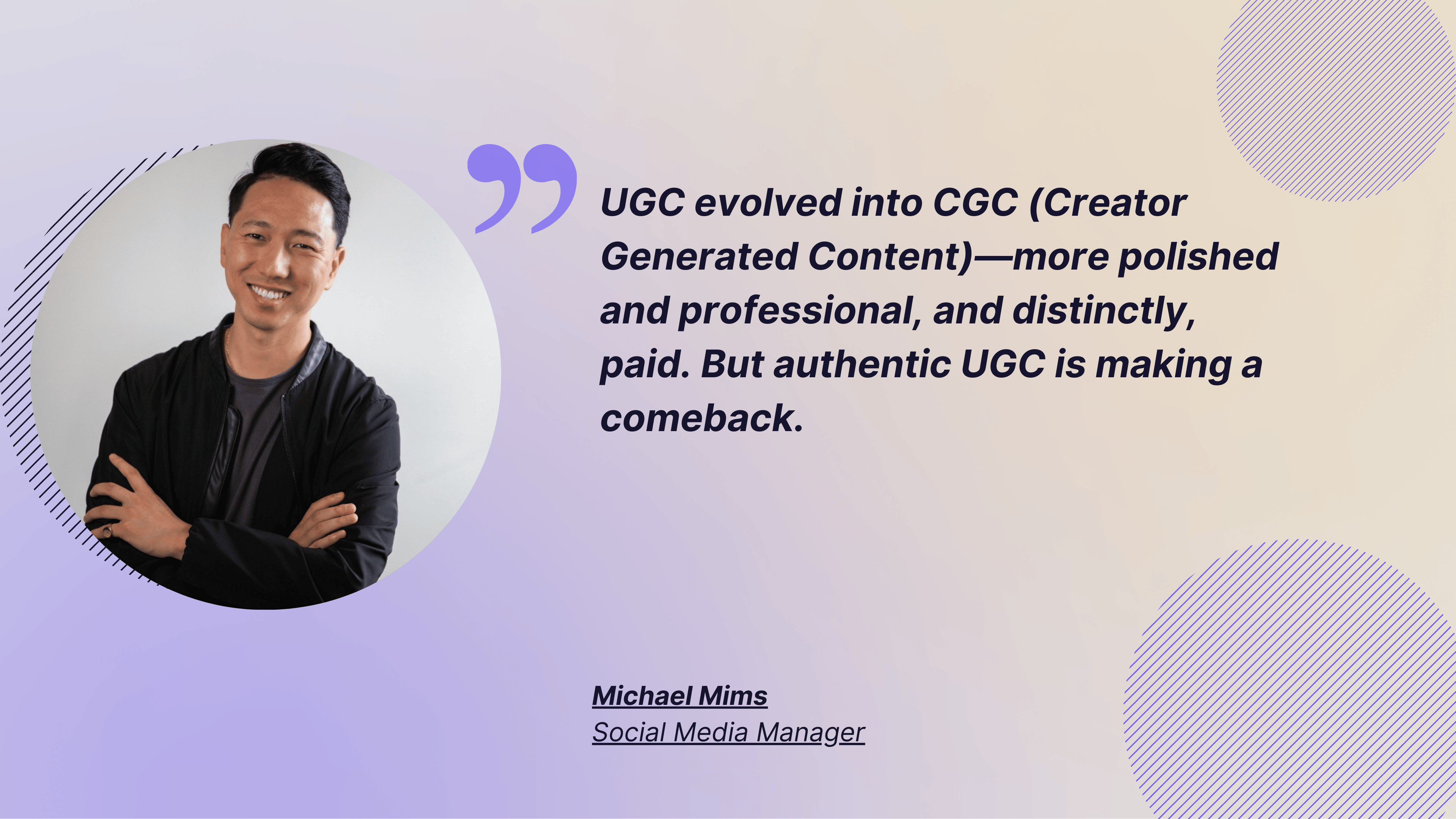 social media trends quote michael