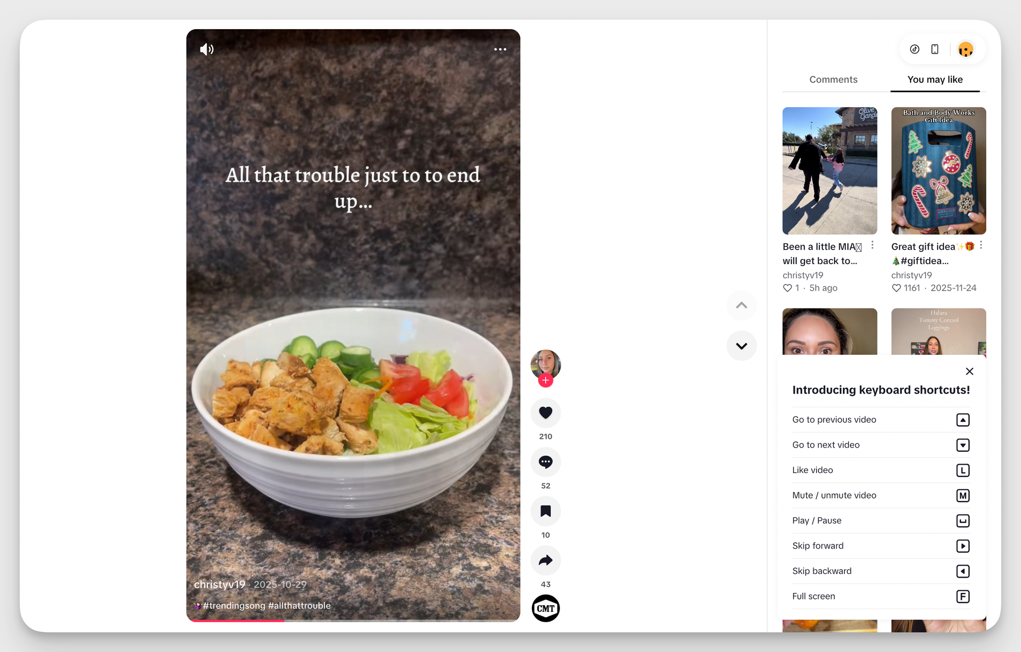 all the trouble just to end up with tiktok trend