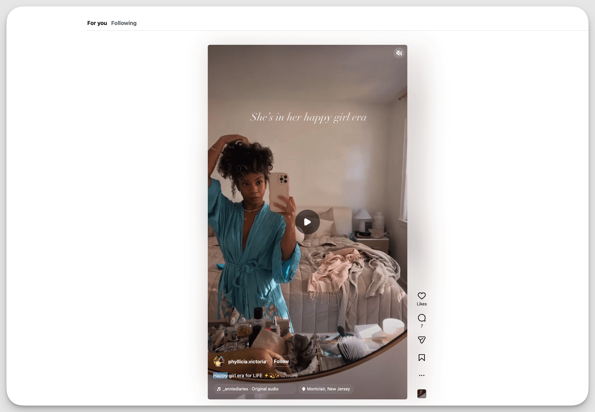 happy girl era instagram trend