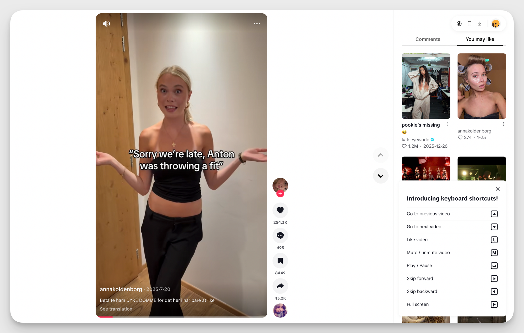 throwing a fit tiktok trend