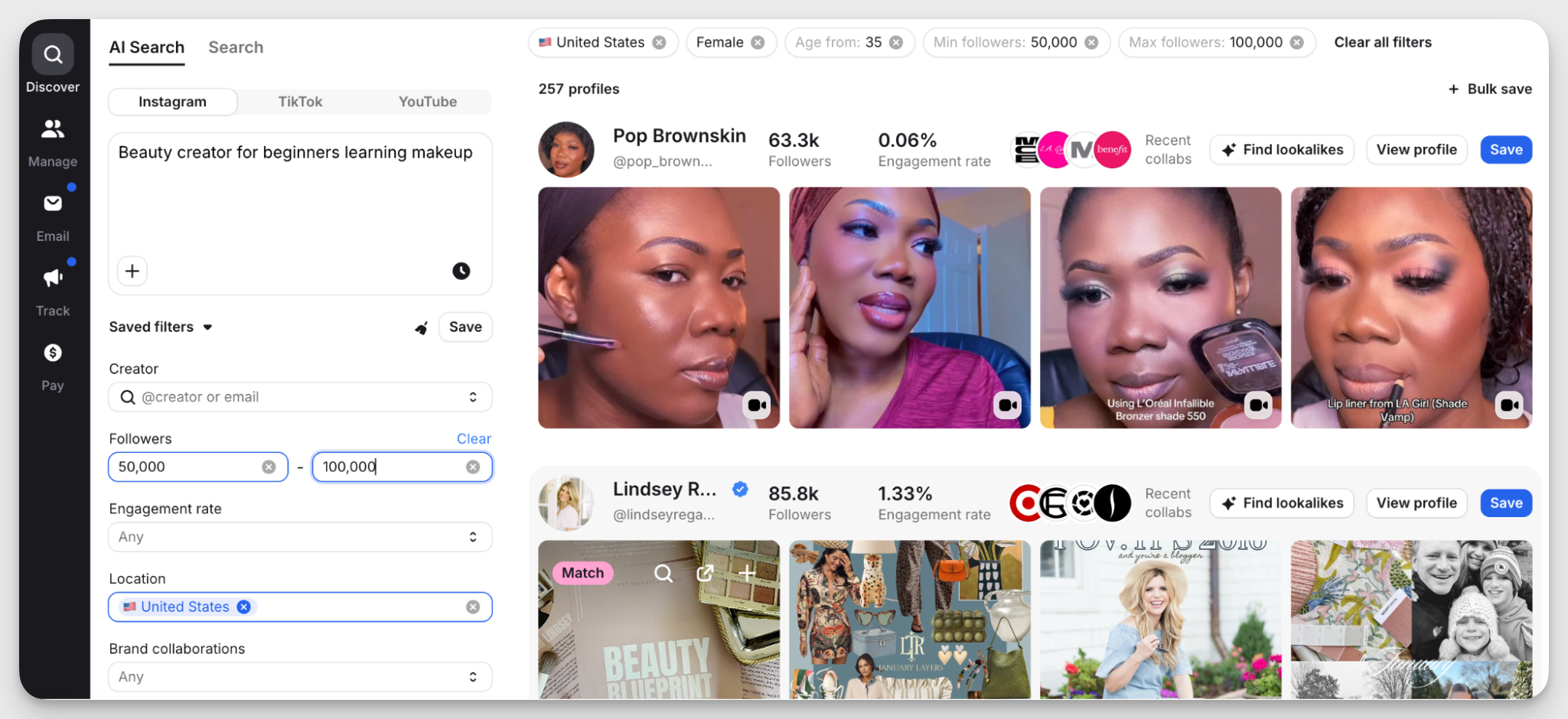 modash influencer tool