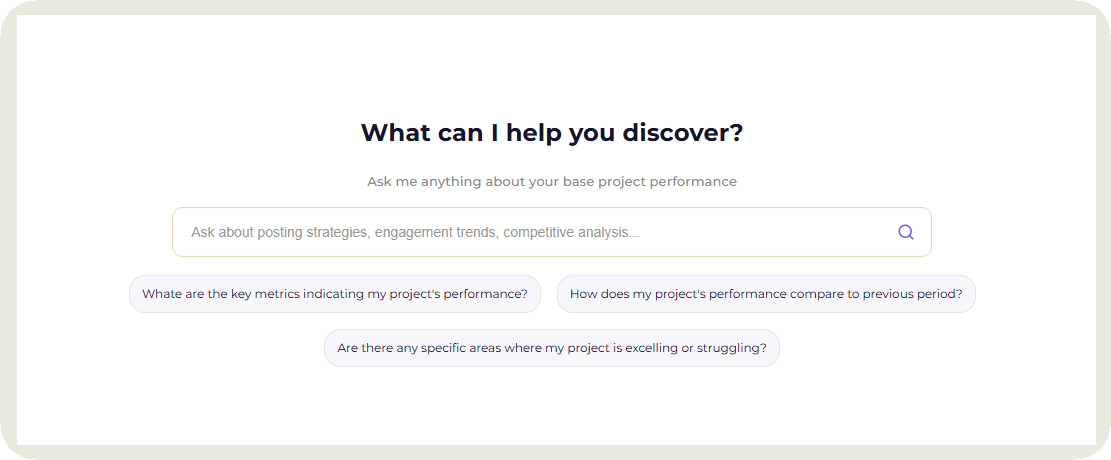 socialinsider ai assistent