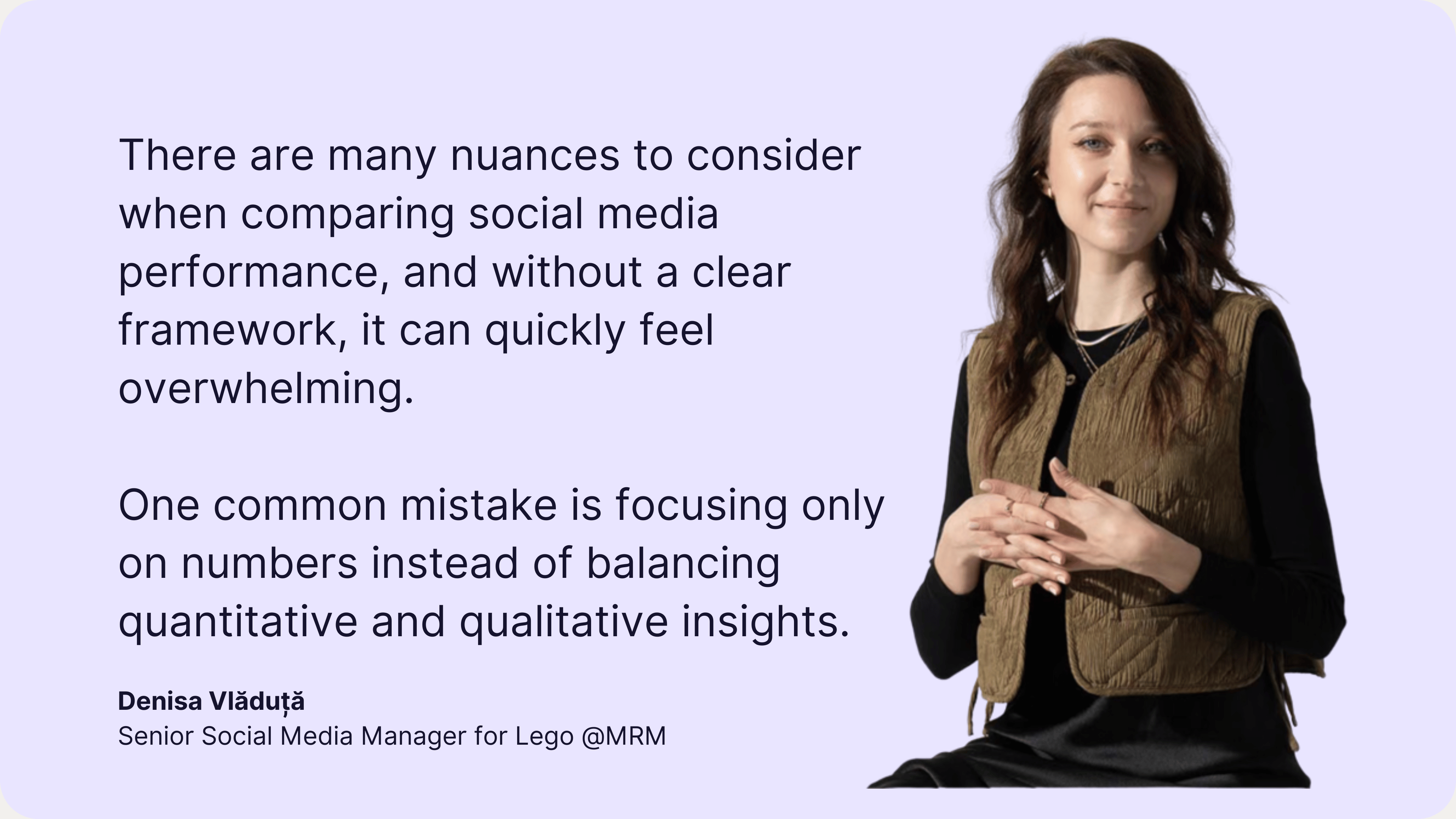 quote about performance comparison