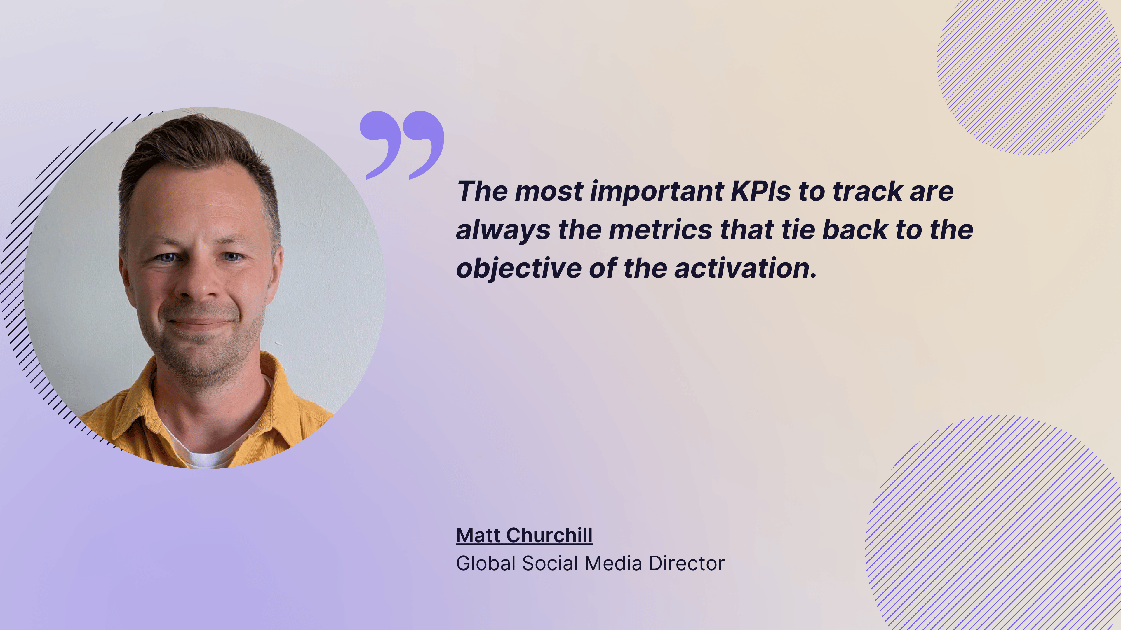 quote about running a campaign performance analysis