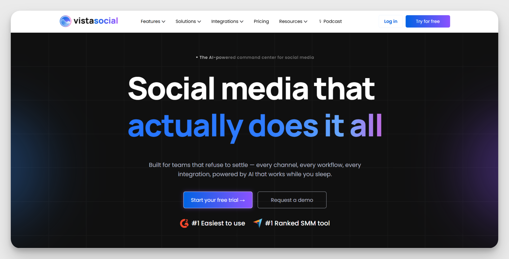 vista social website