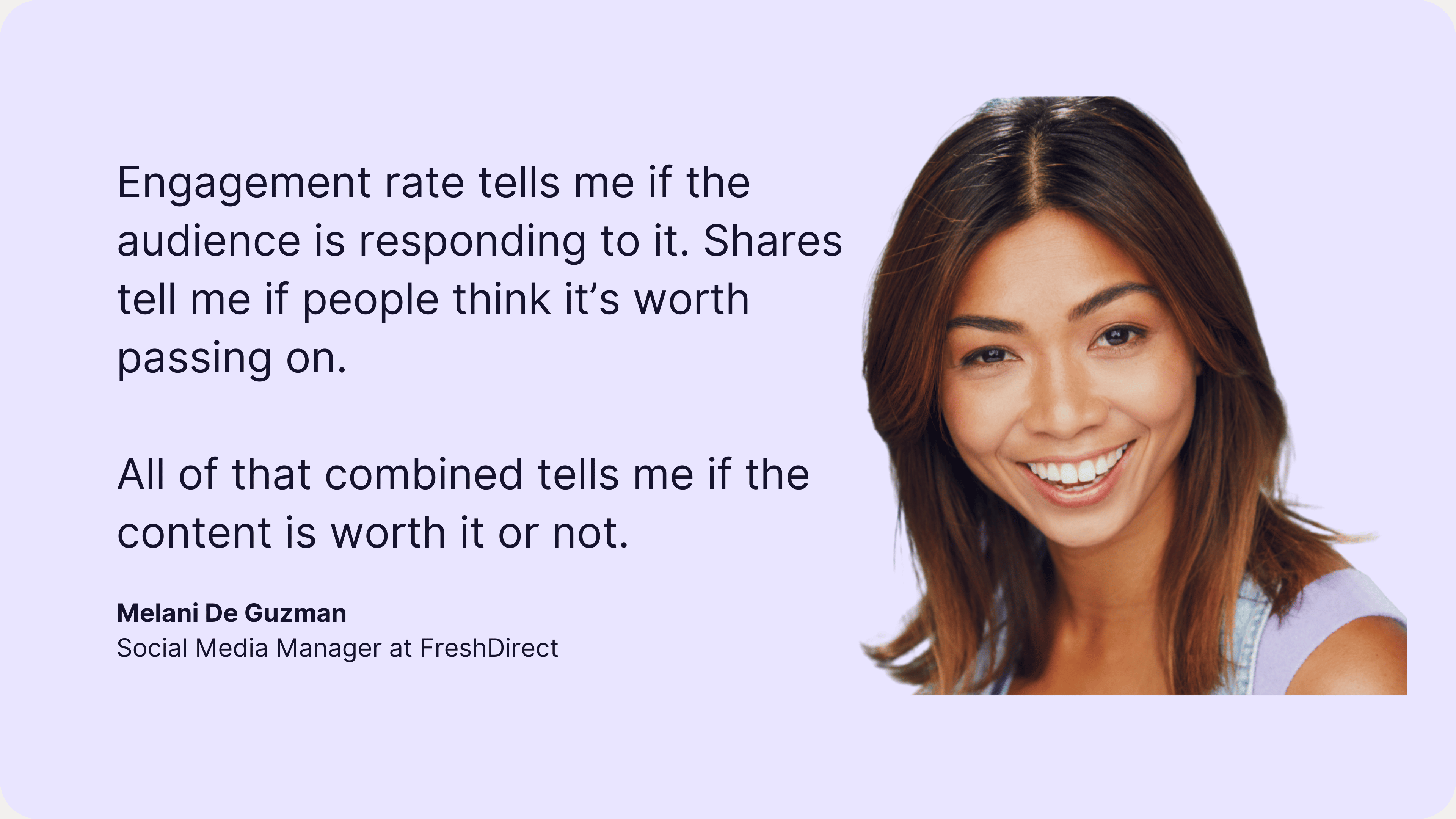 quote about important social media metrics