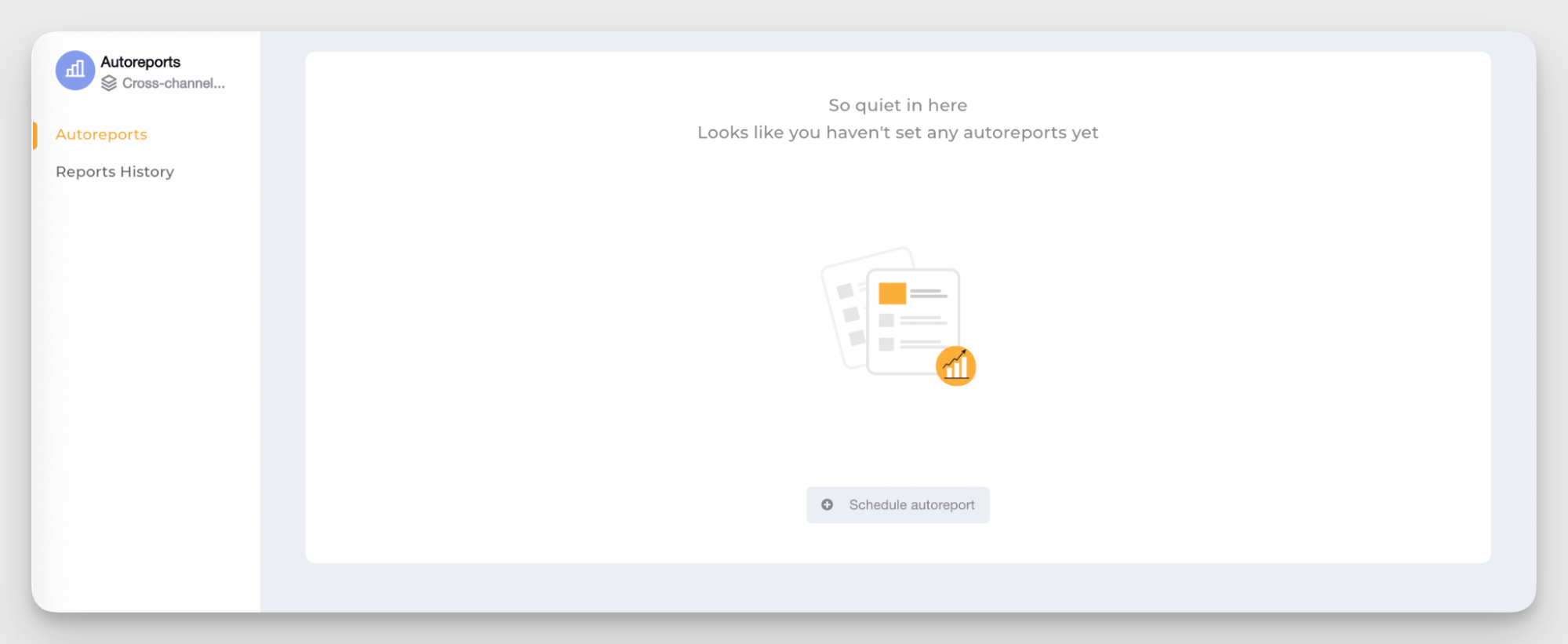 socialinsider auto-reporting feature